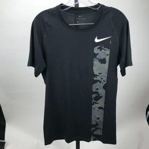 Nike Dri-Fit Army Print Fitted Shirt Size Small